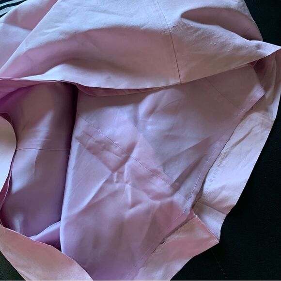 TARA JARMON PINK SILK MIDI DRESS - Picture 10 of 12